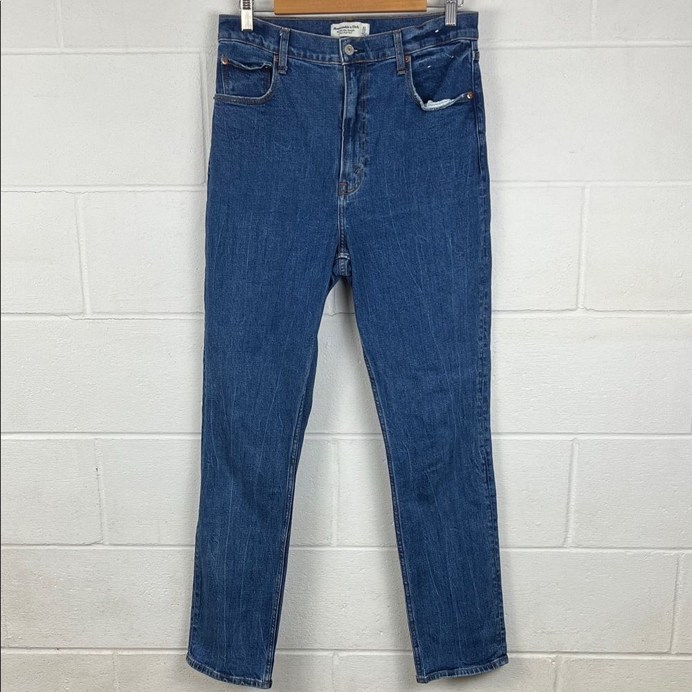 Abercrombie & Fitch High Rise Blue Jeans